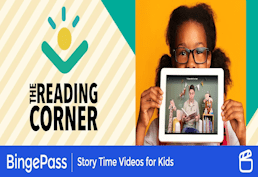 The Reading Corner hoopla bingepass