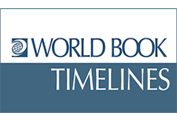World book timelines logo