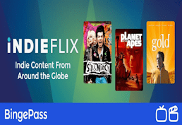 IndieFlix Hoopla Bingepass Logo