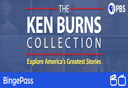 Ken Burns Collection PBS (Hoopla Bingepass) Logo